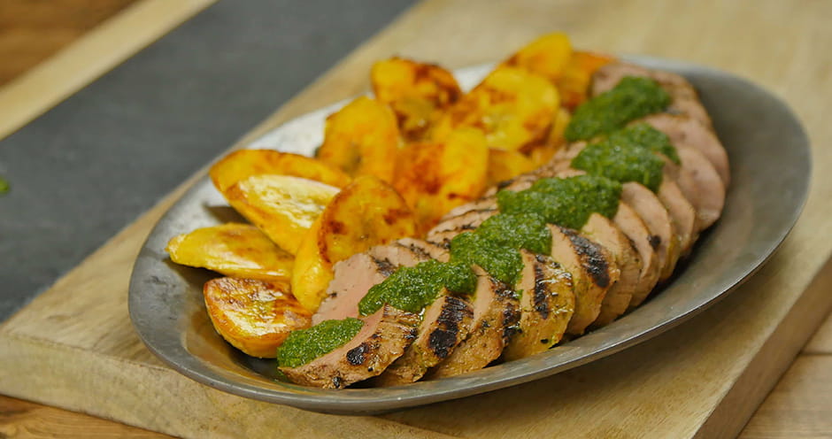 Cuban Pork and Plantains