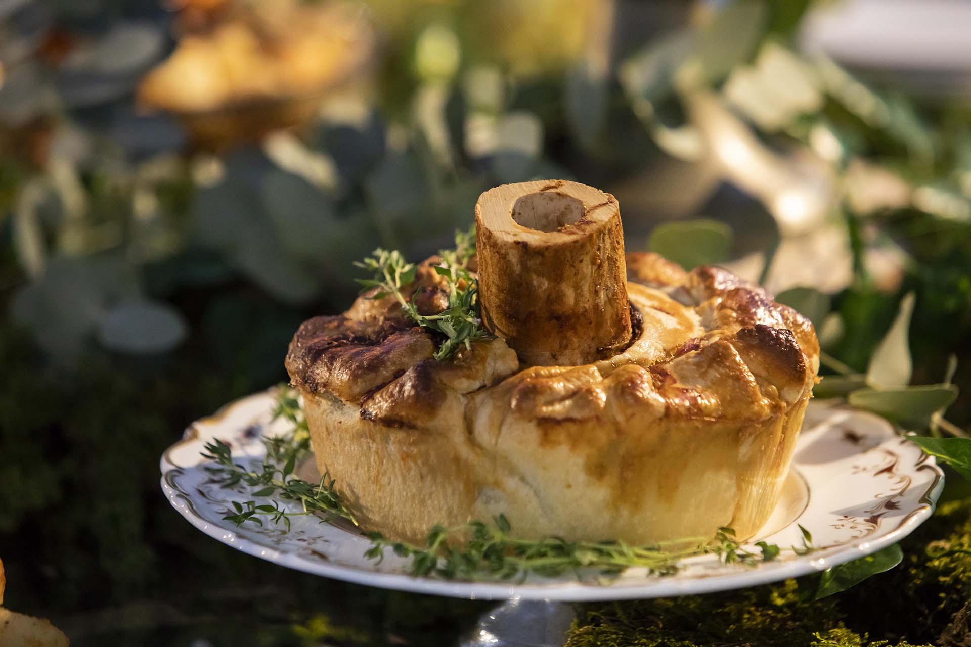 Bone marrow pot pie