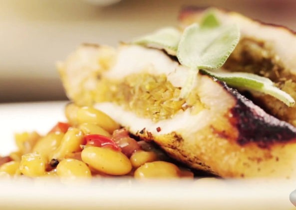 Andalusian Chop With Raisins And Oregano