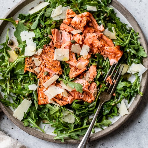 Arugula Salmon Salad