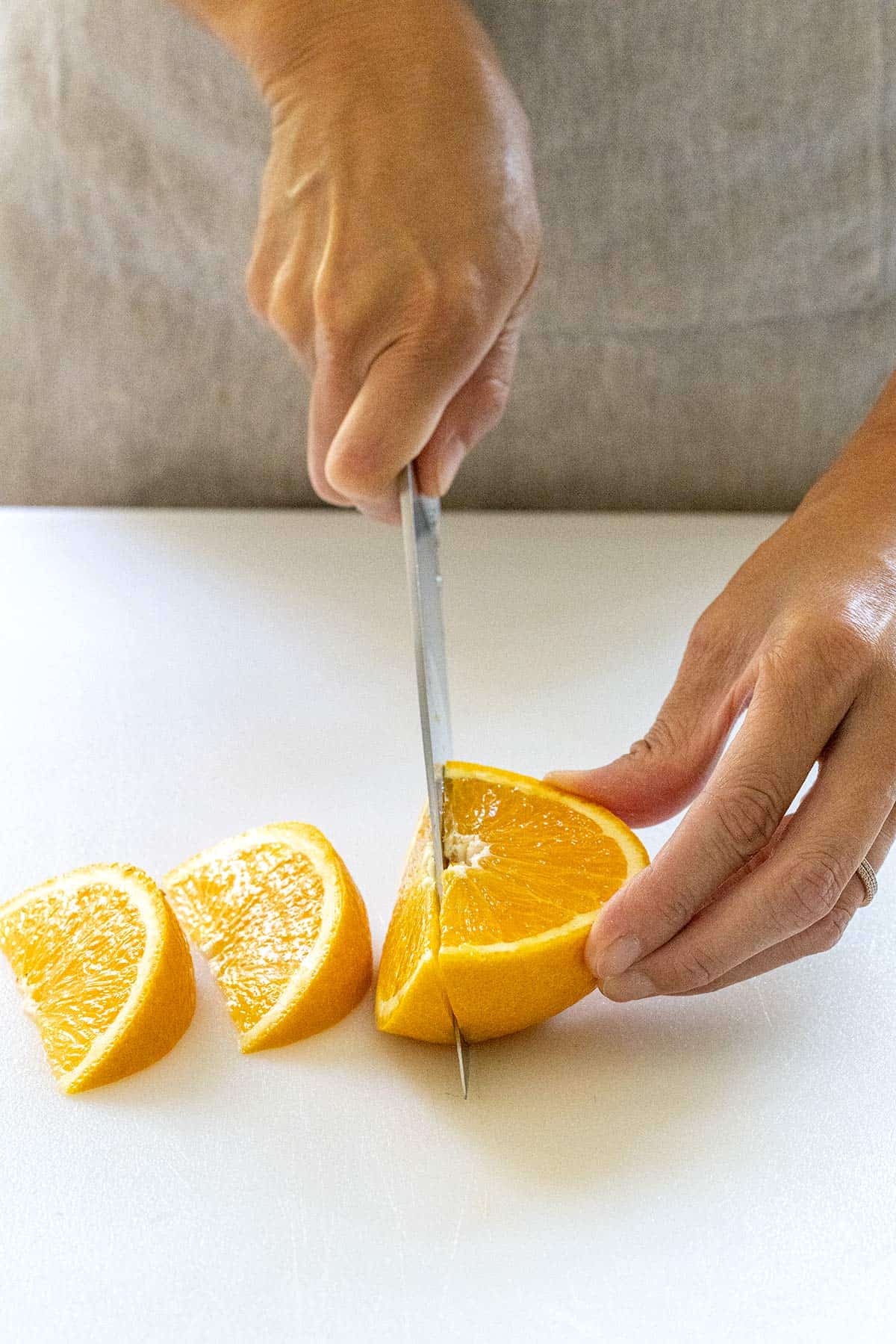 How to Peel and Cut Oranges Properly